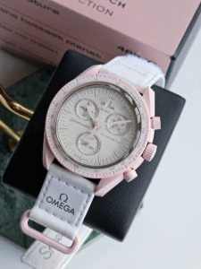 Omega bioceramic moonswatch pastel pink sold out