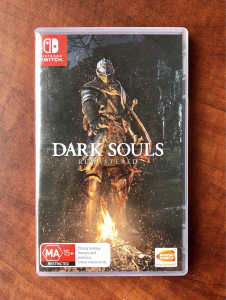 Nintendo Switch. Dark Souls Remastered & UNUSED DLC. AS NEW $49 orSwap