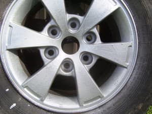 Mitsubishi triton alloy wheels