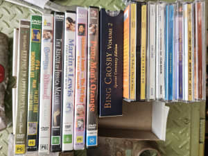 CDS & DVD Lot