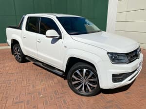2017 Volkswagen Amarok 2H MY17 TDI550 4MOTION Perm Ultimate White 8 Speed Automatic Utility