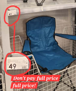 Folding camping chairs for Easter?