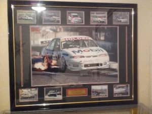 Peter Brock Plaque in excellent condition with letter of Authenticity.