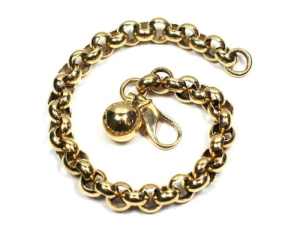 9ct Yellow Gold Bracelet - 20.6cm 16.27G 017200130337