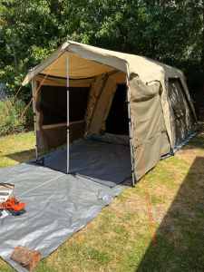 Black Wolf Turbo 240 Canvas Tent with Extras.