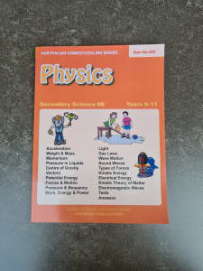 Australian Homeschooling Series - Physics (Year 9-11)