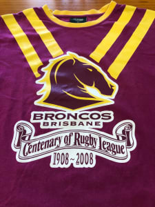 RARE SUPER LEAGUE JERSEY 1997 BRISBANE BRONCOS SIZE L RUGBY LEAGUE, Collectables, Gumtree Australia Hunters Hill Area - Hunters Hill