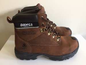 Brand New Dawgs Leather Steel Cap Safety Boots