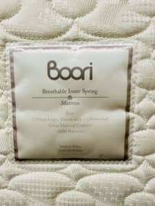 Boori cot mattress - great condition
