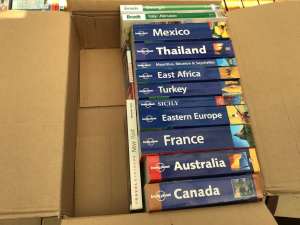 Travel books x 13, all in excellent condition