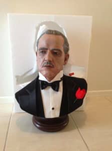 Don Vito Corleone Life-Size Bust-The Godfather/Sideshow *NEW/RARE*