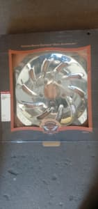Harley Dyna chrome sprocket/ pulley cover 40142-08 fits 2006 up Dyna
