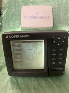 LOWRANCE GlobalMap 3200 Fish Finder Mapping GPS Receiver 64MB MMC Card