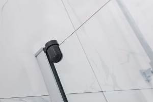Frameless Shower Screen Bathtub Pivot Panel 6mm TG 1500H DIY Brisbane