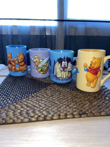 Walt Disney 3D large mugs (1999)