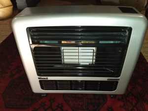 RINNAI GAS HEATER MK2 TITAN WITH MANUAL IN GREAT CONDITION