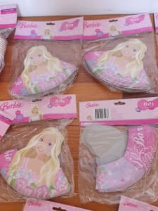 Barbie Birthday Party Hats Pack of 8 Barbie Doll