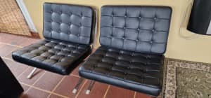 Barcelona chairs - good condition