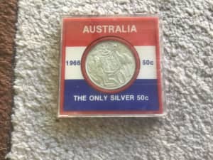 Wanted: WTB Australian 1966 Round Fifty cent coins