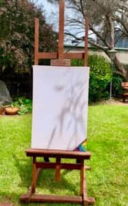 Painters/Artist Easel Large Tasmanian Oak-216 cms Tall