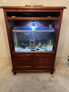 Aquarium & Cabinet
