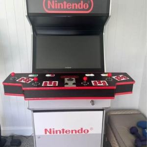 Upright 4 player arcade machine