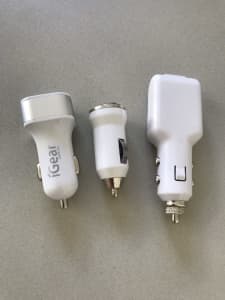 Car charger USB x 3 for only $4