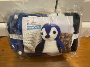 Crochet kit including wool and crochet hook