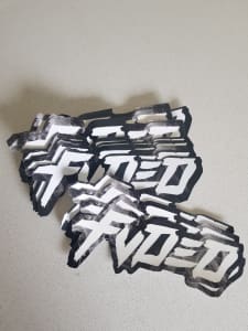 Fvded In The Park Festival Stickers