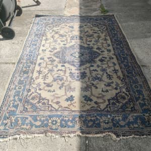 Antique Persian wool rug from Egypt