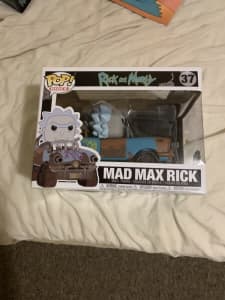 Rick and Morty Mad Max Rick 37 FUNKO Boxed new condition