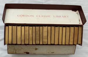 Vintage GORDON CLASSIC LIBRARY Set of 20 x Classic Novels