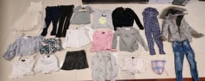 Size 5, 6, and 7 Girls clothing 