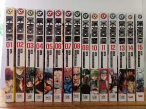 One Punch Man Volumes 1-15