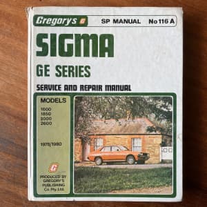 Mitsubishi Sigma GE 1978 to 1980 Service Manual. Can Post
