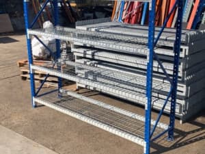 SSI Schaefer Longspan Additional Shelf - Mesh Decks