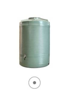 NEW 1200LITRE POLY RAIN WATER TANK (FREE WATER)