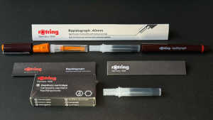 Rotring RAPIDOGRAPH 0.4 & 0.5 Replacement Nib in EXCELLENT CONDITION!