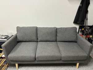3seater Couch for sale with free tv stand/unit