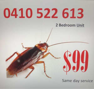 Wanted: PEST CONTROL O410 522 613 text 4 a FREE QUOTE