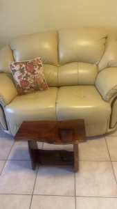 Leather Janda 2-Seater Sofa Lounge