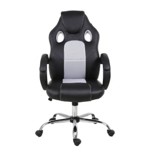 Executive Computer PU Leather Mesh Seat Gaming Office Racing Racer Ch