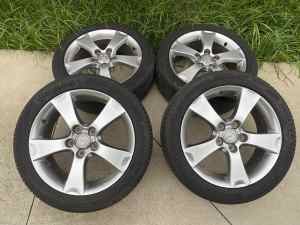 Mazda sp23 wheels and Continental Tyres