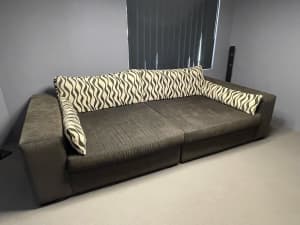 For Sale - Large Fabric Sofa (Near New)