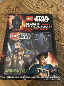 Star Wars Lego Book and Headlamp Gift Set