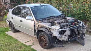 Wrecking Parts 2001 Toyota Corolla AE112 - Silver