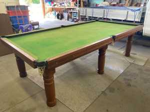 Slate pool table - 9ft x 4ft 6in