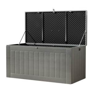 Gardeon Outdoor Storage Box 830L Container Lockable Garden Bench Tool