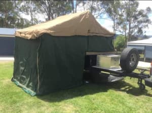 All terrain camper trailer 