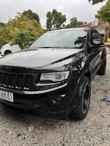 2014 JEEP GRAND CHEROKEE OVERLAND (4x4) 8 SP AUTOMATIC 4D WAGON